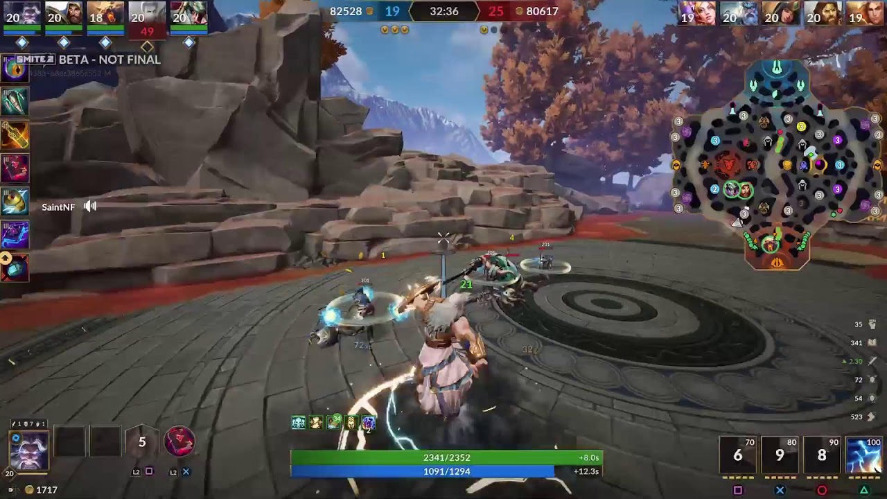 Smite 2 ranked conquest zeus solo