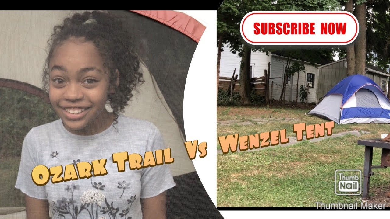 Ozark Trail Tent VS Wenzel Tent Review | Michelle’s Back Yard Adventure
