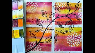 Art Journal Page - Exploring Color