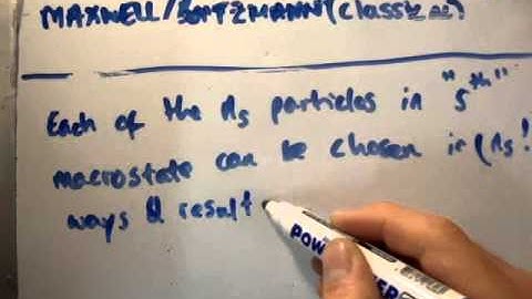 Quantum Statistics 12 : Maxwell Boltzmann Multiplicity Function