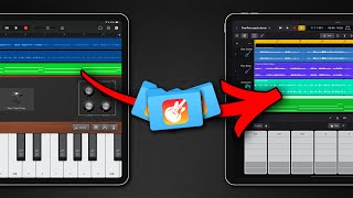 Can you share projects from GarageBand to Logic Pro for iPad?