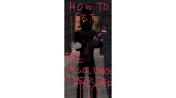 How To Get The Insolence Overseer TIO Skin Tutorial in APRP Piggy (The Return)