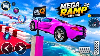 Mega Ramp Car Stunt 🚗💨 | Insane Supercar Jump Challenge 🔥 | Mega Ramp Gameplay screenshot 5