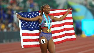 Mia Maxwell Wins 100m Gold for USA at World U20 Track Champs Interview