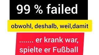 B1 Sprachbausteine Practice (weil, deshalb, obwohl, damit) | Step-by-Step German Training