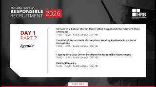 Day 1 Part 2 - Global Forum for Responsible Recruitment 2026