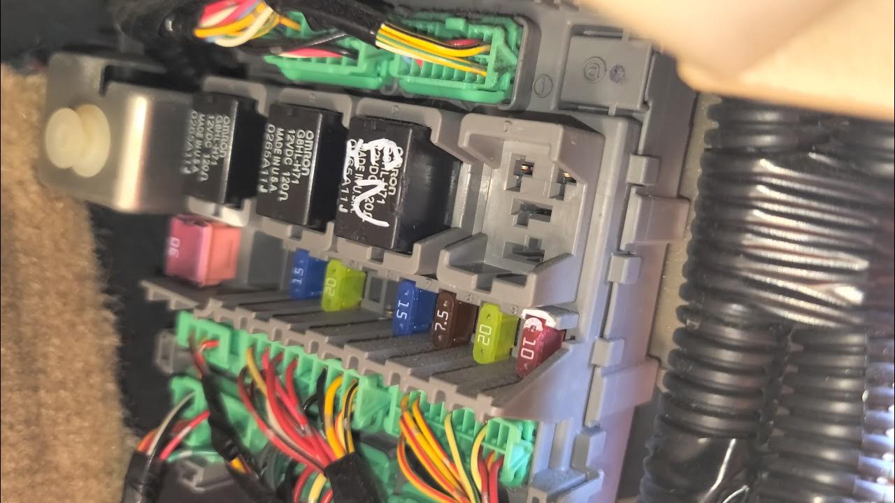 2005 Honda Odyssey Power Outlet Fuses, Cigarette Lighter Fuse & Relays