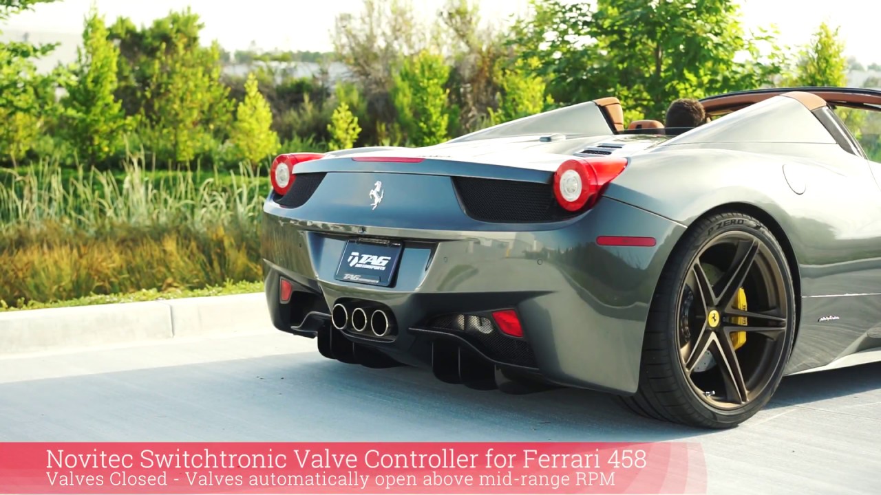Novitec SWITCHTRONIC Exhaust Valve Controller for Ferrari 458 TAG