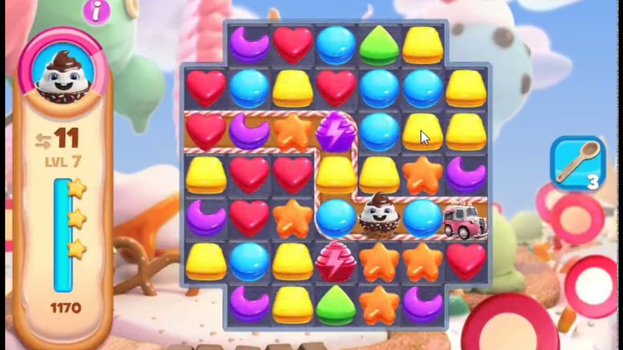 Cookie Jam Blast Level 7 NO BOOSTERS 🍪 SKILLGAMING OFFICIAL YouTube