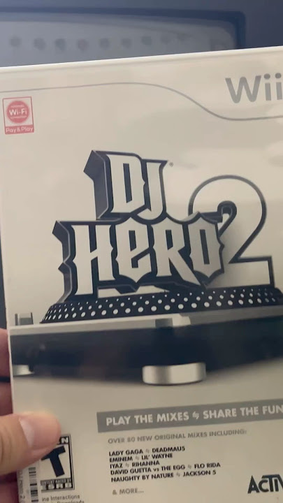 SOUNDTRACK GOES OFF #djhero2 #djhero #retrogaming #wii #nintendowii
