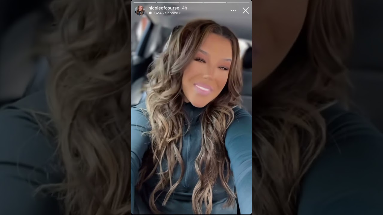 Волосы Николь Конечно в Instagram против YouTube 🪹😂