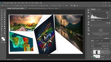 How to use the Free Transform option in Adobe Photoshop CS6 2022 | KM Tech Beginner