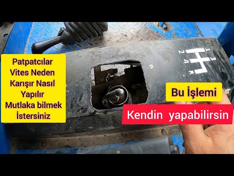 Geri Vitese Atarken Vites Neden Karışır Nasıl Yapılır / Patpat Tamiri