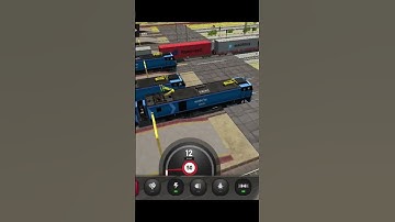 Heavy traffic departure in Indian Train Simulator new update #train #indiantrainsimulator