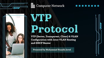 VTP (Server, Transparent, Client) & VLAN Configuration with Inter-VLAN Routing and DHCP Router