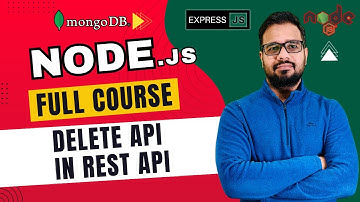 NodeJS Tutorial in Hindi #64 - DELETE API in Node.js + MongoDB