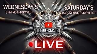 Rollshambo EDC LIVE -Wednesday Warriors Darkside