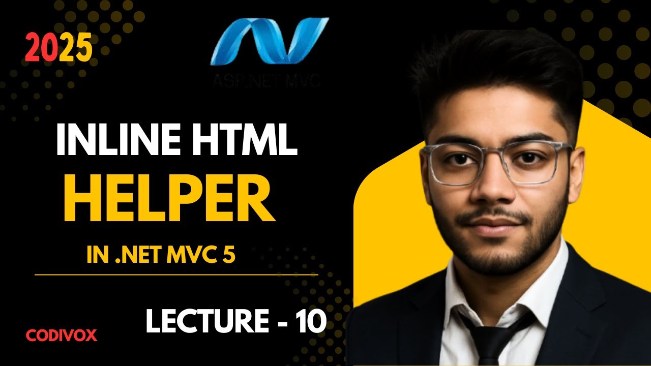 Inline HTML Helper in ASP.NET MVC 5 | #dotnetdeveloper #html #mvc5 ...