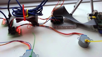 Raspberry PI with 2 Stepper motors using usb power