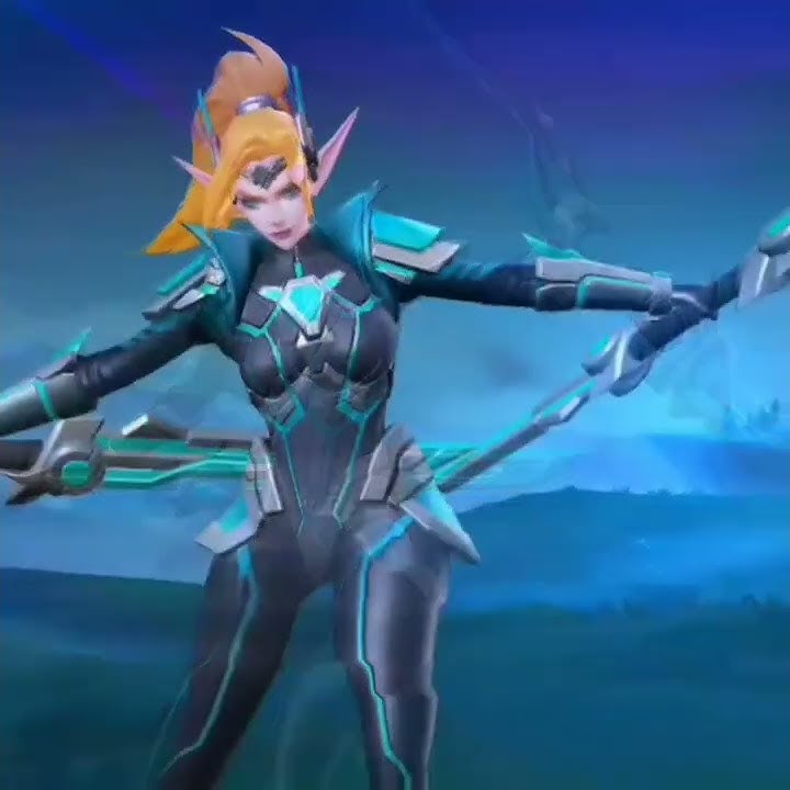 Karina slow motion#mobilelegends