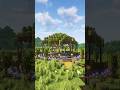 おしゃれなガゼボを建築!? #マイクラ建築 #マイクラ #minecraft #shorts