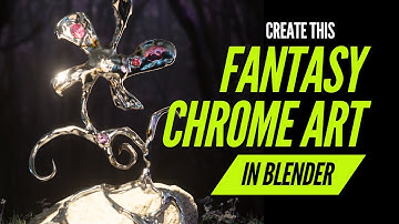 Making a Surreal 3D Environment in Blender |  Voice-over Walk Through