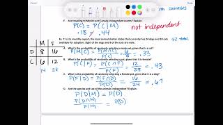 AP Stats Chapter 15 Probability Rules examples part 3