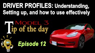 Tip of the Day #12   DRIVER PROFILES   Set, understand and use them more efficiently than ever!