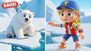 Polar Bear Rescue By Toby Animal Rescue Cartoon Adventure For Kids Ep 20
