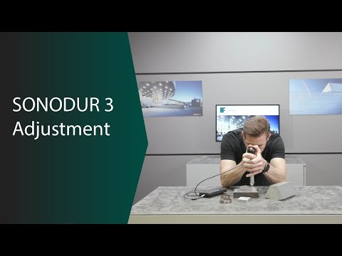 SONODUR 3 - Adjustment
