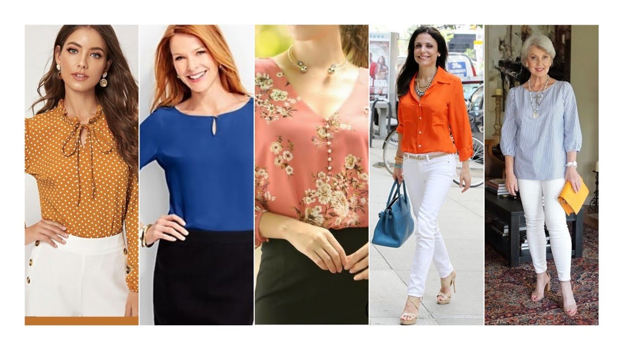 BLUSAS 2021/BLUSAS SENCILLAS Y BONITAS /DIFERENTES BLUSAS EN MODA Y  TENDENCIA2021*BLUSAS DE MODA. - YouTube