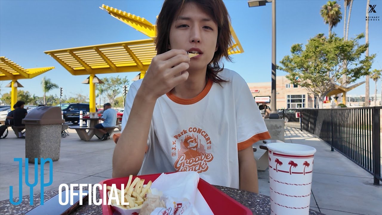 햄버거 와앙🍔 기타 촤라랑🎸 LA에 상륙한 엑디즈 | Xdinary Days in LA