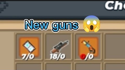 New Guns in Skyblock 😱😱 [Blockman go adventures] 2.22.3