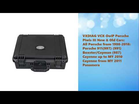 Porsche Piwis III with V38 90 Piwis Software