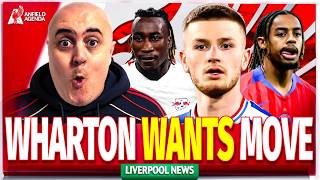 WHARTON WANTS LIVERPOOL MOVE! TWO WINGERS TARGETED + ALISSON UPDATE! Liverpool Latest Transfer News screenshot 2