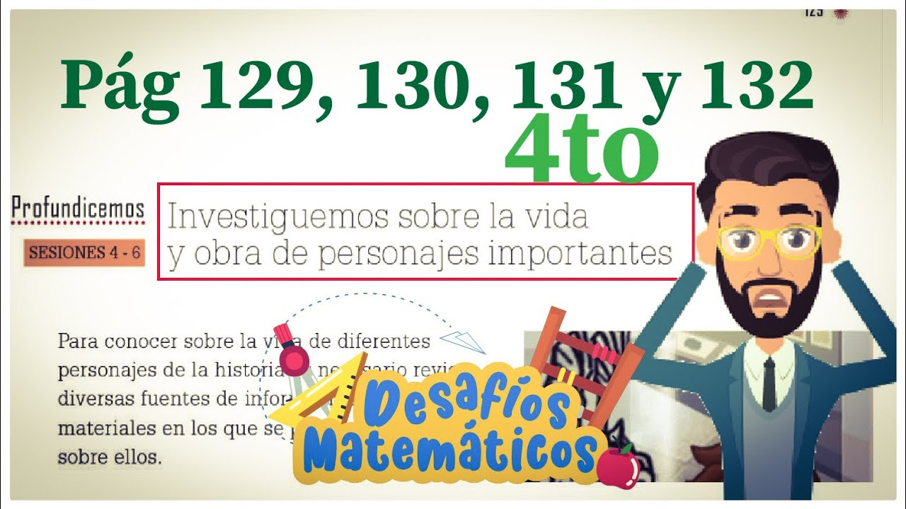 Español 4 grado páginas 129, 130, 131 y 132 del libro de lengua materna