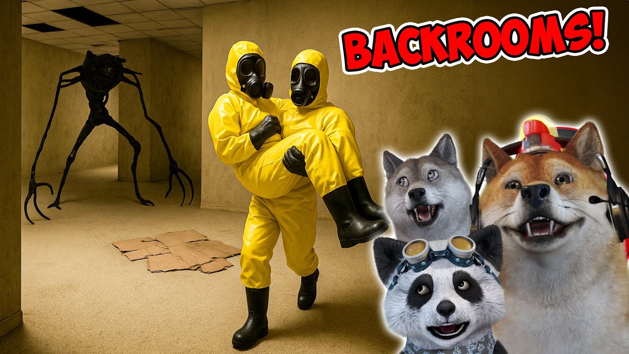 Game Backrooms Paling Legend UPDATE BARU? TRIO KOCAK LANGSUNG GAS! - Escape the Backrooms