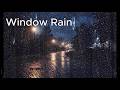 🌧️ Rain Outside the Window | Peaceful Garden Ambience for Sleep (1 Hour)