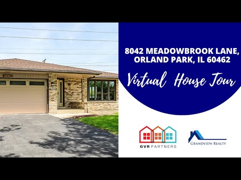 8042 Meadowbrook Lane, Orland Park, IL home video tour