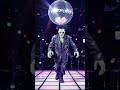 The creature hits the disco dance floor #horror #frankenstein #disco