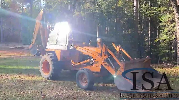 2176 - Case 580C Tractor Loader Backhoe Will Be Sold At Auction!