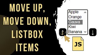 Listbox Move Up and Down Items | Listbox Selected Items