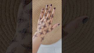 easy mehndi design ♥️♥️♥️ #shorts #youtubeshorts #viral #mehndi #reels #viralreels