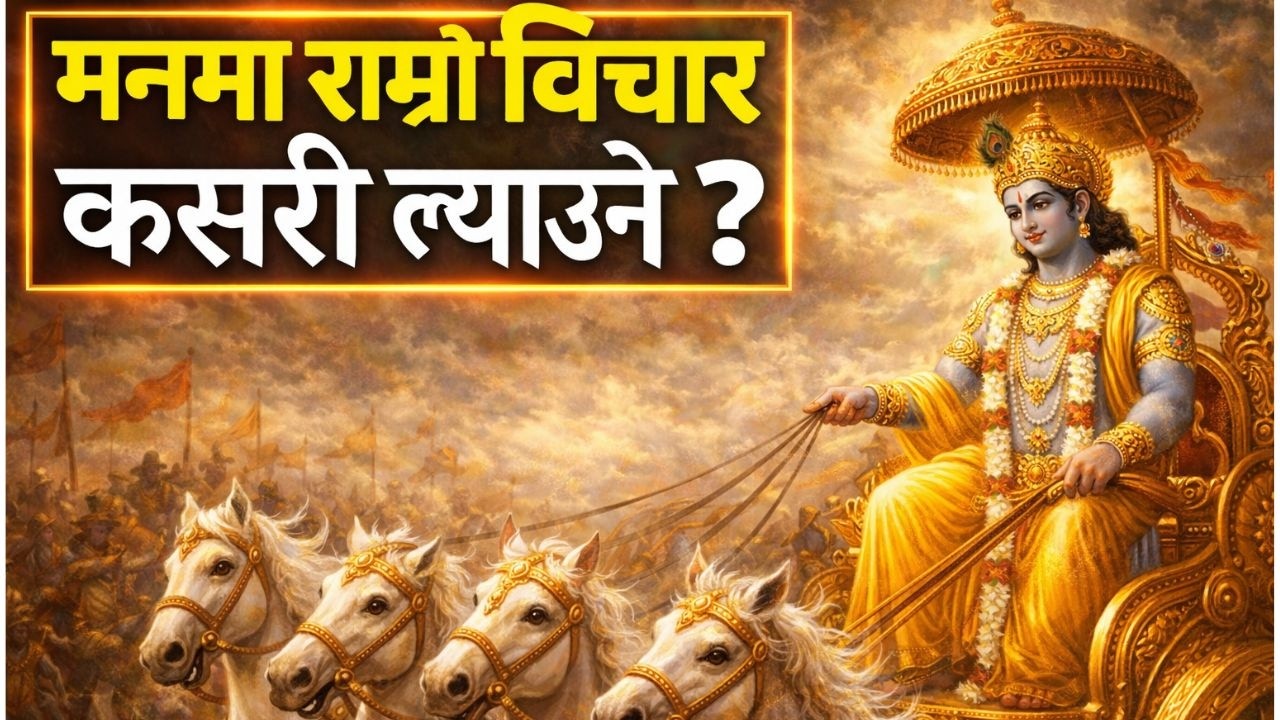 श्रीकृष्णको ज्ञानले मन शान्त कसरी बनाउने? |.