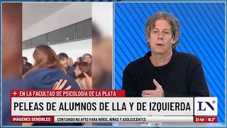 Christian Castillo: "Acá si el que las hace es un funcionario del gobierno lo protegen".