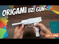How to Make a Paper Uzi Gun | DIY Origami Weapon Step by Step Tutorial