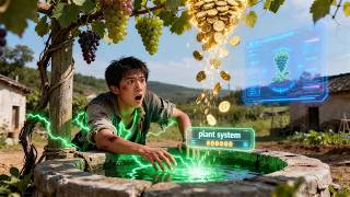 A sip of well water awakens his farming system,grapes bring fortune, and he becomes a billionaire!