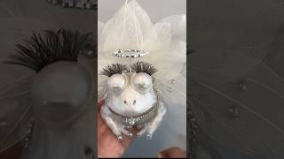 Resin Angel Frog