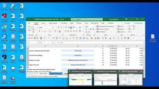 Step 3 - Amortization Schedules in Lease Implementation File