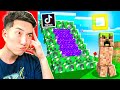 Testing NEW Viral Tik Tok Minecraft HACKS to See If They Work!